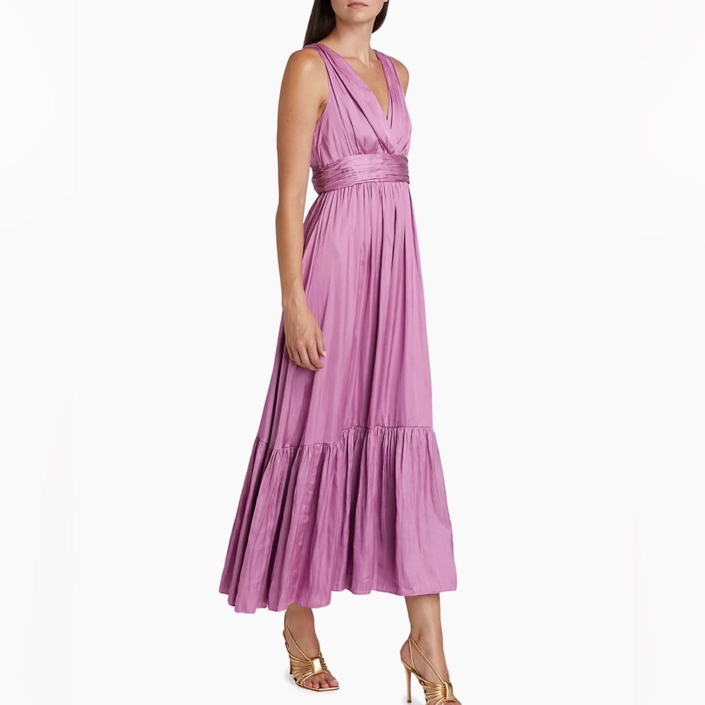 Kobi Halperin Ashton Satin Midi-Dress, originally purchased from Saks